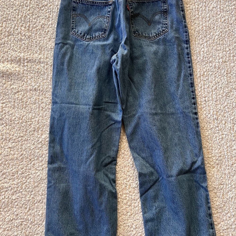Levi's Women's Straight Leg Blue Jeans
